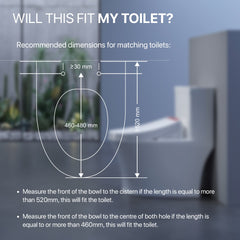 Smart Heated Toilet Seat Cover